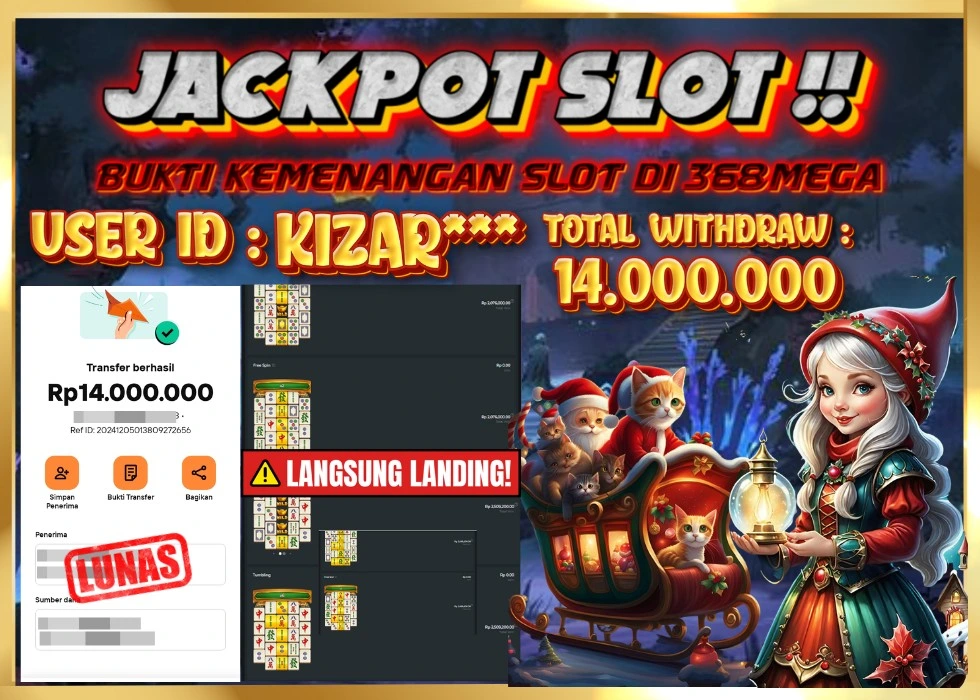 368MEGA JACKPOT Rp 14.000.000 - LUNAS!!!